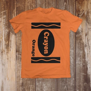 Crayon - Orange - DIGITAL DOWNLOAD