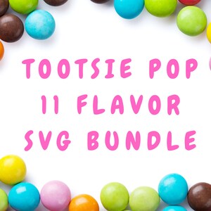 Tootsie Roll Pop Inspired Bundle - DIGITAL DOWNLOAD