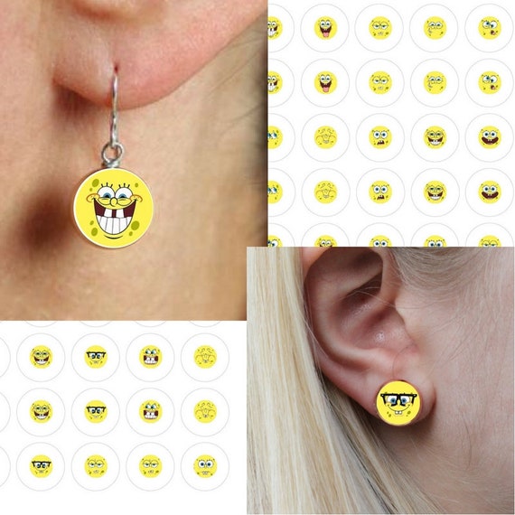 Instant Download Printable Spongebob Faces Inspired Images Etsy