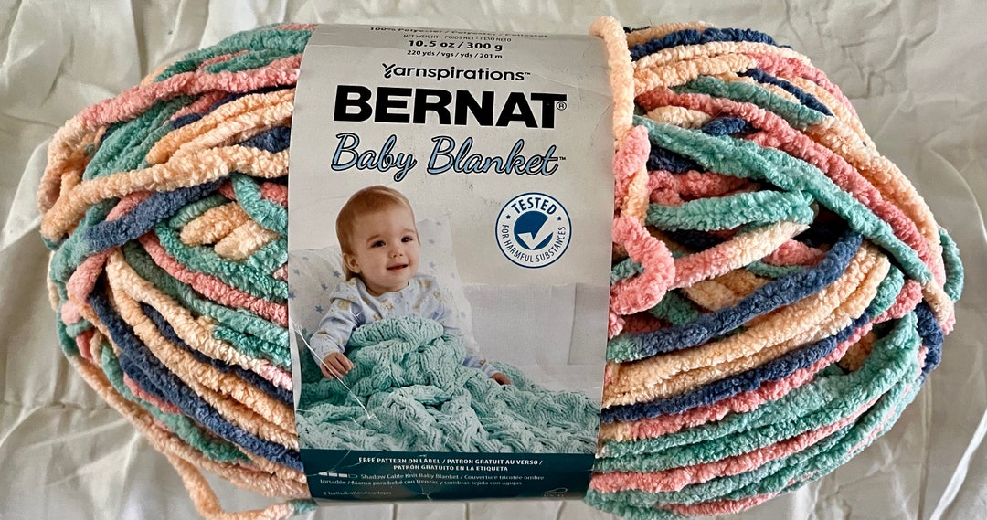 Crochet Bernat Blanket Yarn 220 Yards Bernat Blanket Plum Chutney - Main Image