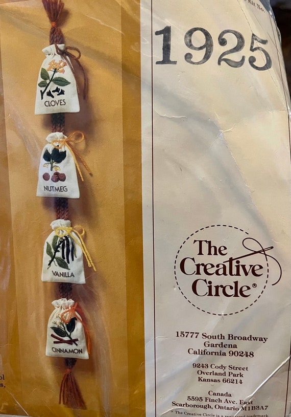 Kit de sacs à épices Cerf et cristaux de glace lot de 3 - Vervaco - PN
