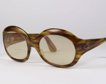 GIVENCHY 'ODEON' Vintage 60-70s Eyeglasses Tortoiseshell