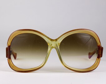 Vintage 60-70s Oversized Sunglasses Tortoiseshell