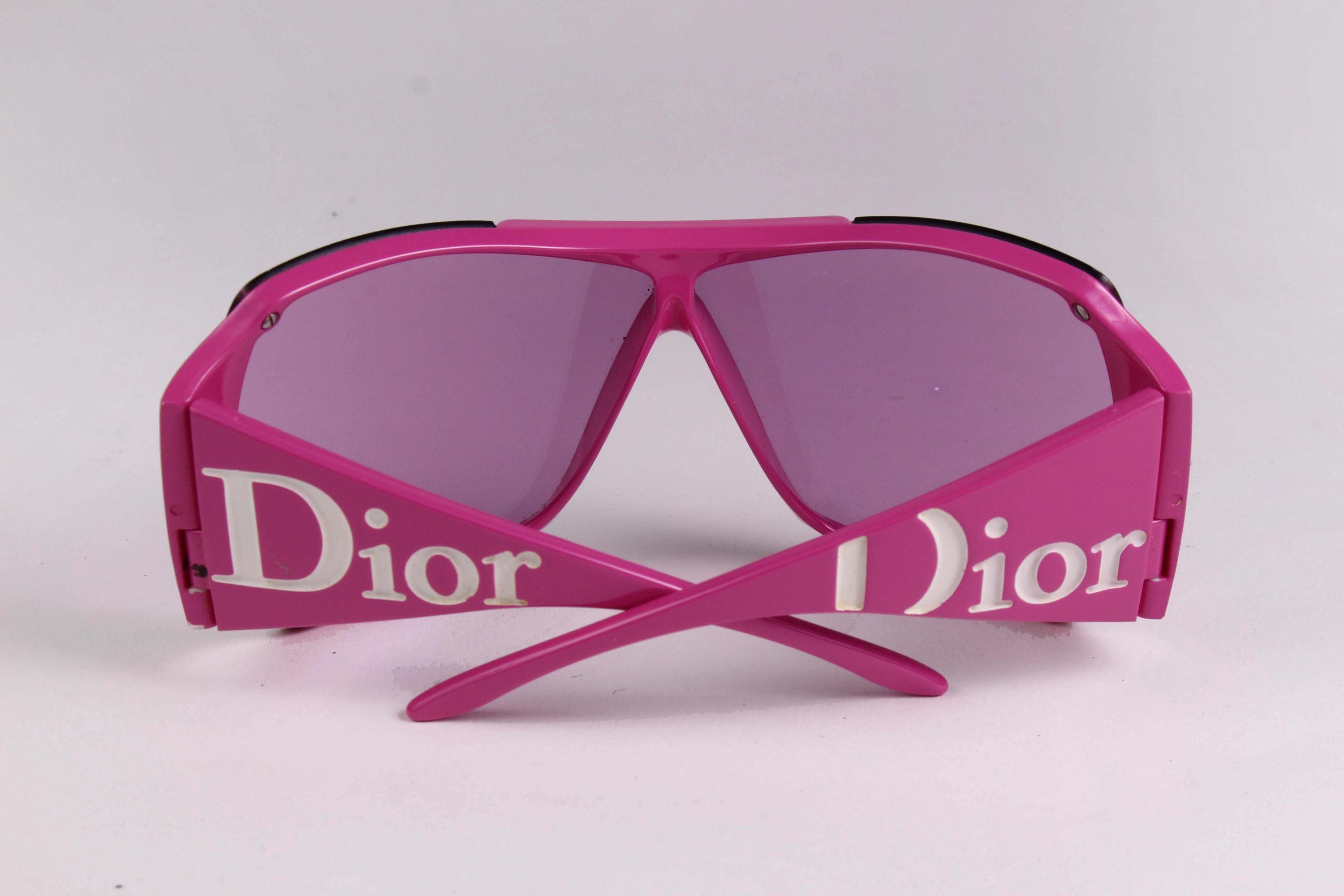 CHRISTIAN DIOR Vintage 2000's Sunglasses Pink Overshine 1 - Etsy