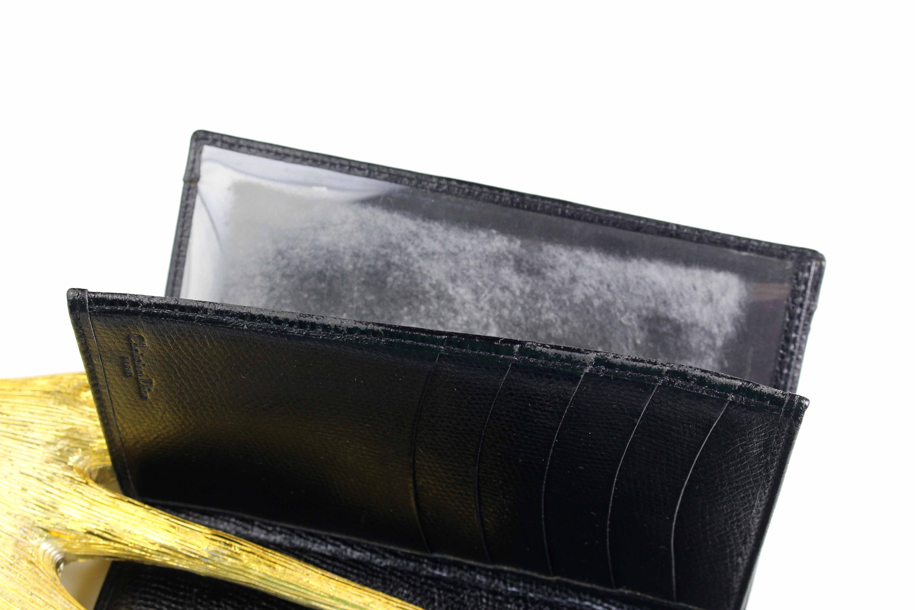 Vintage CHRISTIAN DIOR Brown Honeycomb Canvas Wallet - Etsy