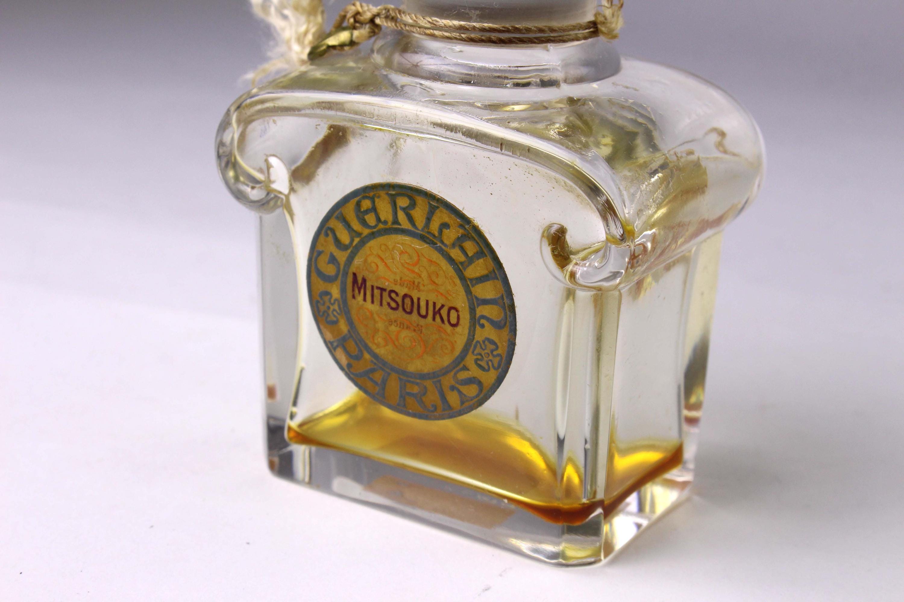 Guerlain Mitsouko 香水　ヴィンテージ GUERLAIN ミツコ ヴィンテージ 1930年代 香水ボトル - Etsy 日本