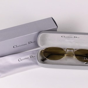 CHRISTIAN DIOR Vintage 80&#39;s Folding Sunglasses
