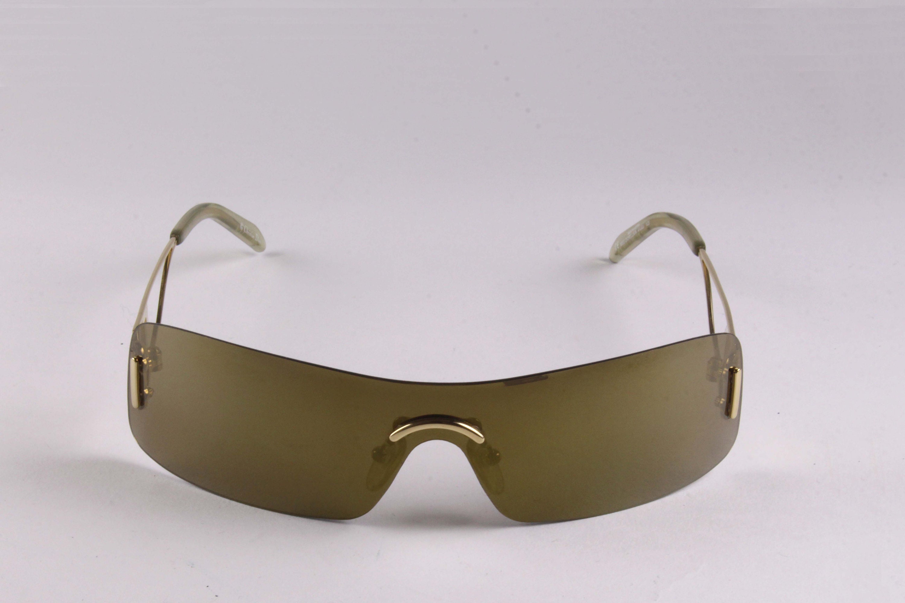 クリスチャンディオール サングラス　MISS DIORELLA/N CHRISTIAN DIOR Vintage 2000's Miss Diorella Mask Sunglasses