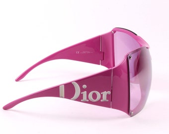 【Christian Dior】サングラス メガネ ピンク Christian Dior - 正規 浜崎あゆみ着 Dior グロッシー ロゴ