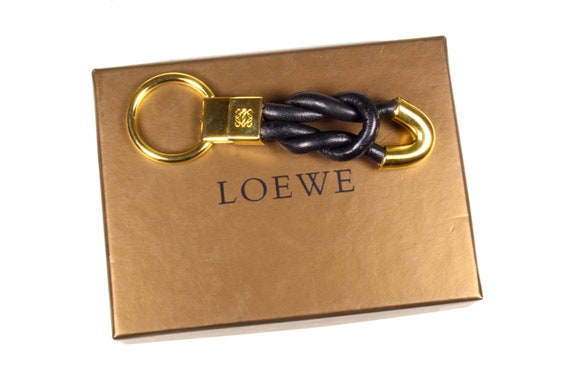 loewe leather trimmed basket bag