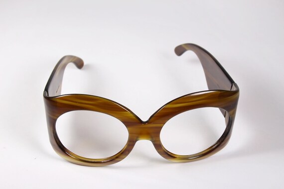 Vintage 60-70s SERVIN Oversized Sunglasses - image 5