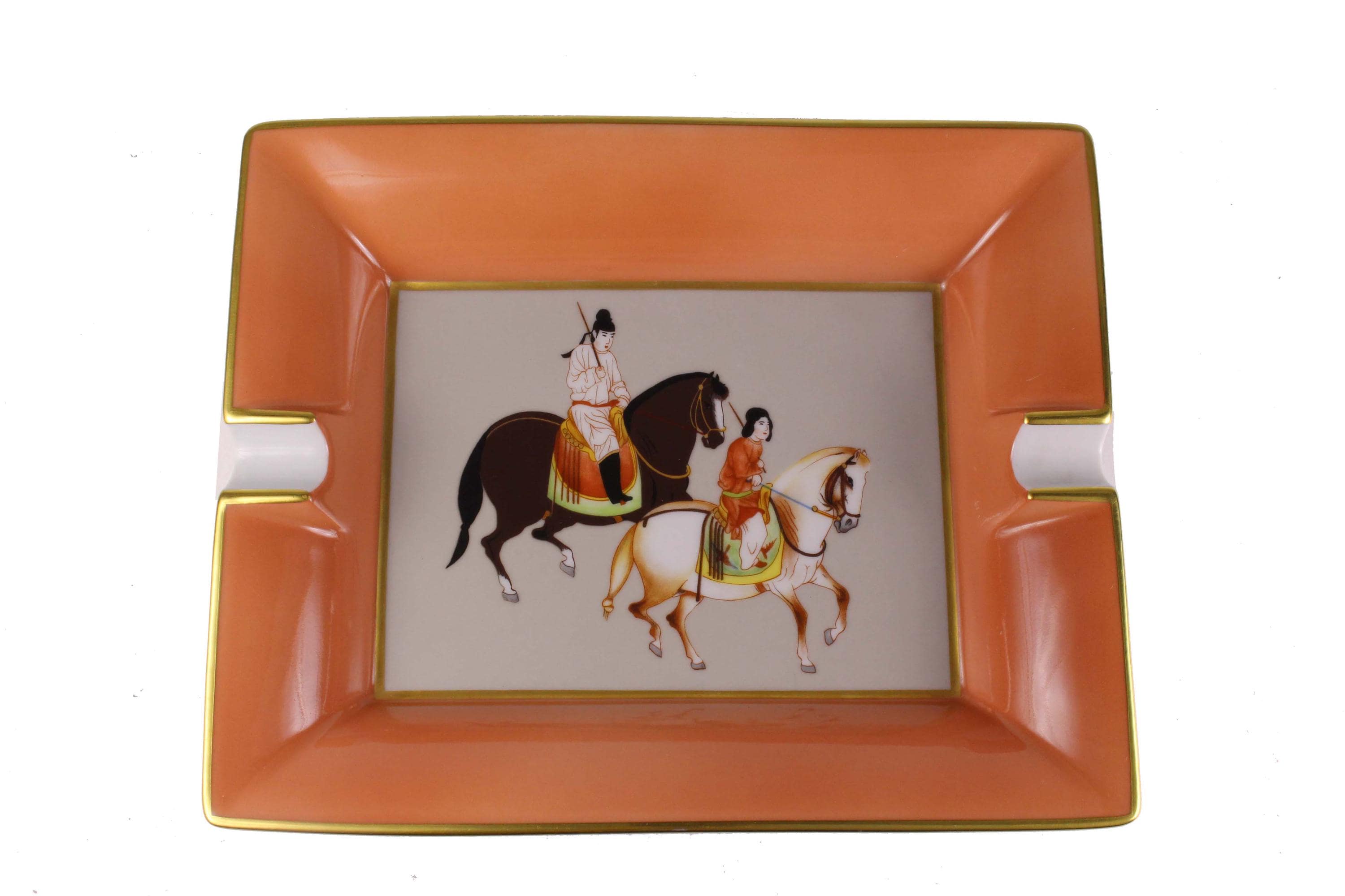 HERMES エルメス灰皿 馬車 磁器 アンティーク エルメス ヴィンテージ 馬 灰皿 磁器 東洋風 - Etsy 日本