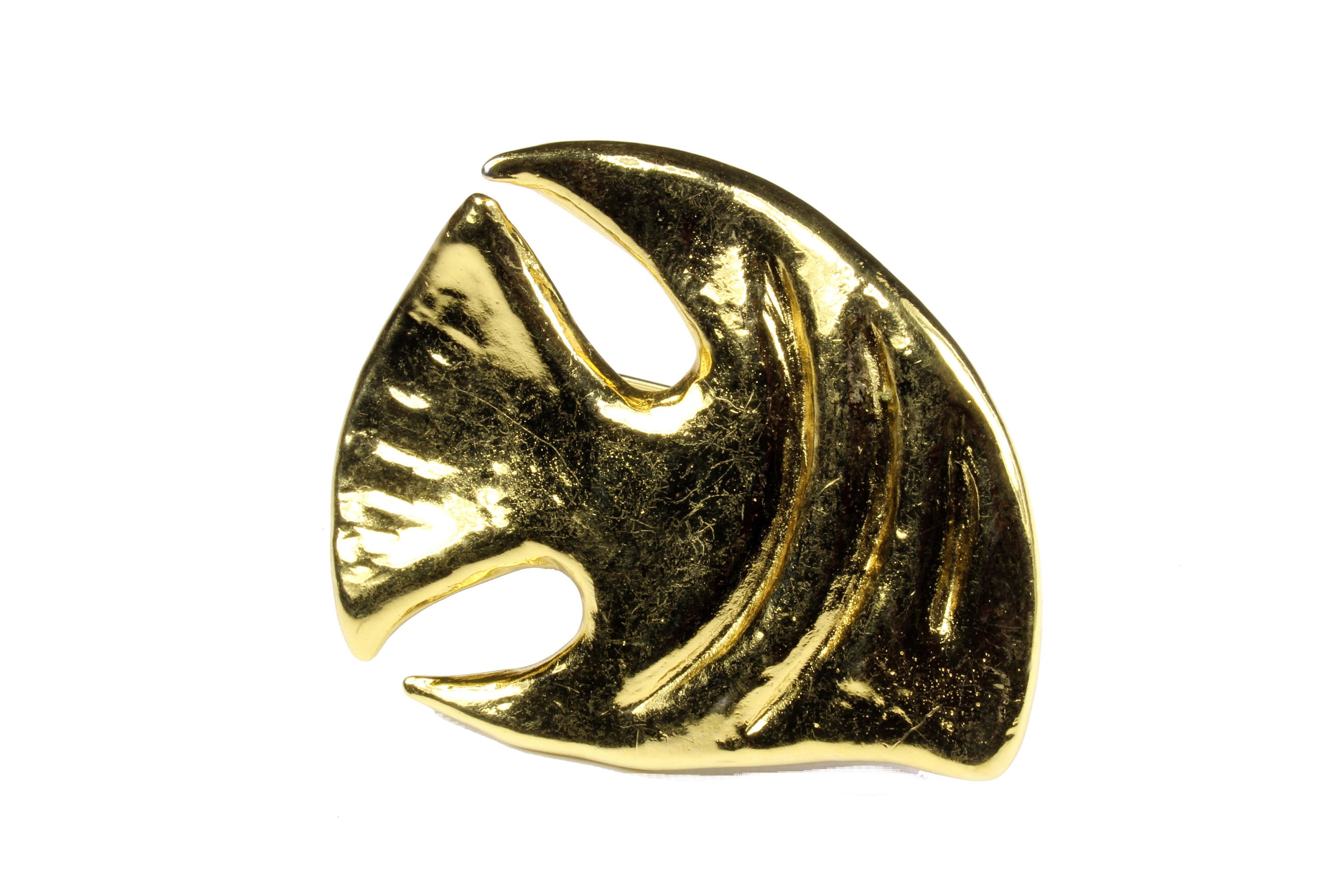 イヴ・サンローランのヴィンテージ ラージ フィッシュ ブローチ - Etsy