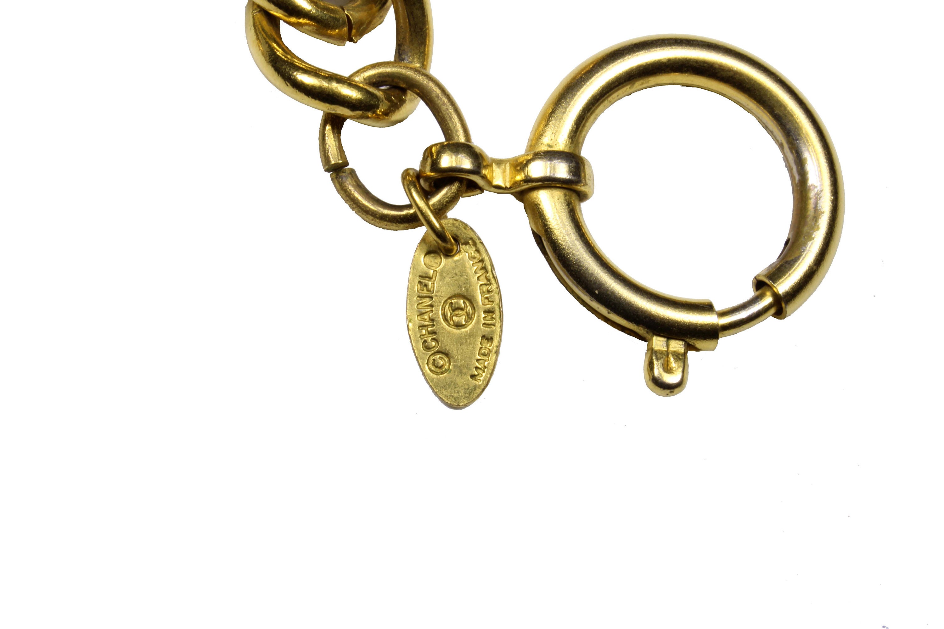 も*も様 CHANEL ヴィンテージ　チャーム付きブレスレット CHANEL ゴールド チャームブレスレット シャネル ヴィンテージ｜Yahoo