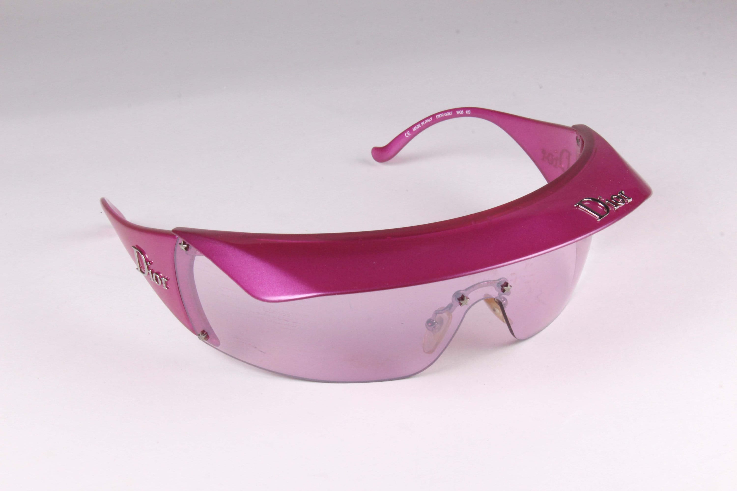 CHRISTIAN DIOR Vintage 2000's Dior Golf Pink Sunglasses - Etsy