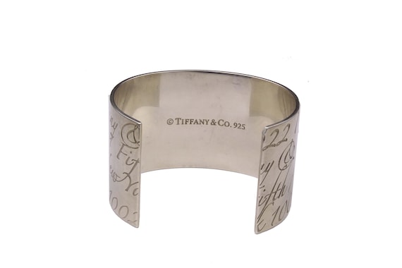 TIFFANY & CO. 727 Fifth Ave Vintage Open Cuff Silver