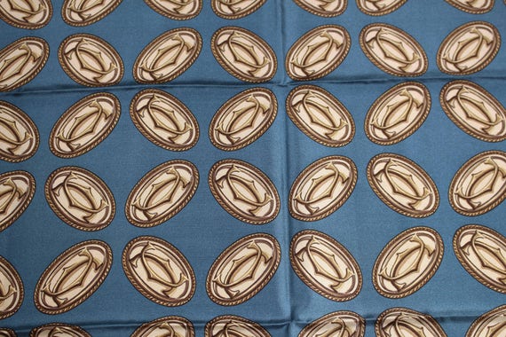 CARTIER スカーフ シルク100% 「Les Must de Cartier」 - Etsy 日本