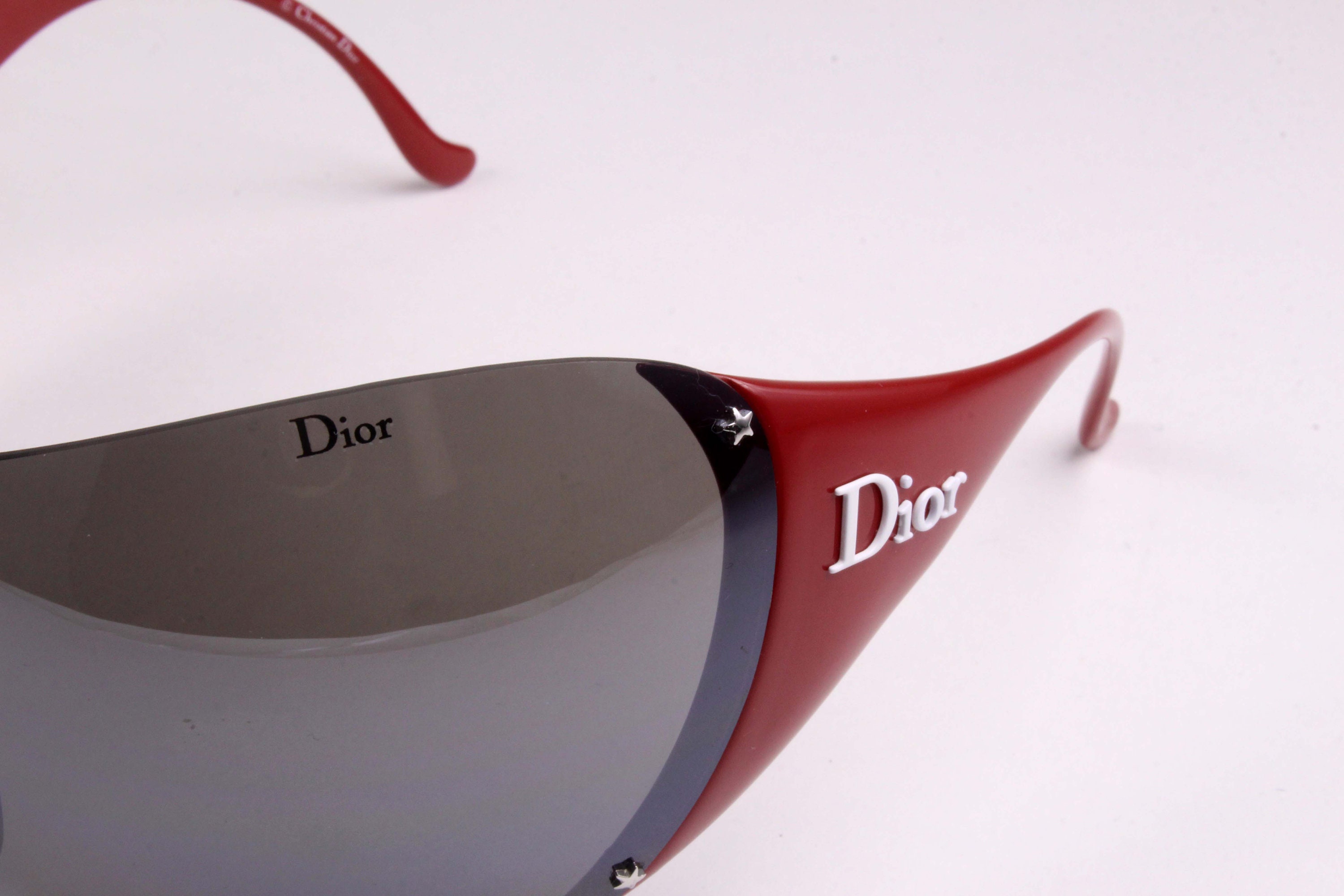CHRISTIAN DIOR Vintage 2000's SKI 1 Red Sunglasses - Etsy