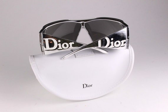 CHRISTIAN DIOR Vintage 2000's Sunglasses Overshin… - image 1