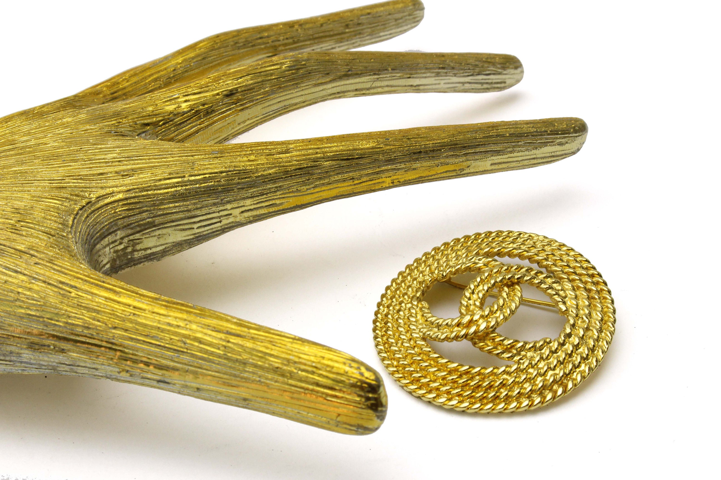 CHANEL Vintage Iconic Logo Rope Brooch - Etsy