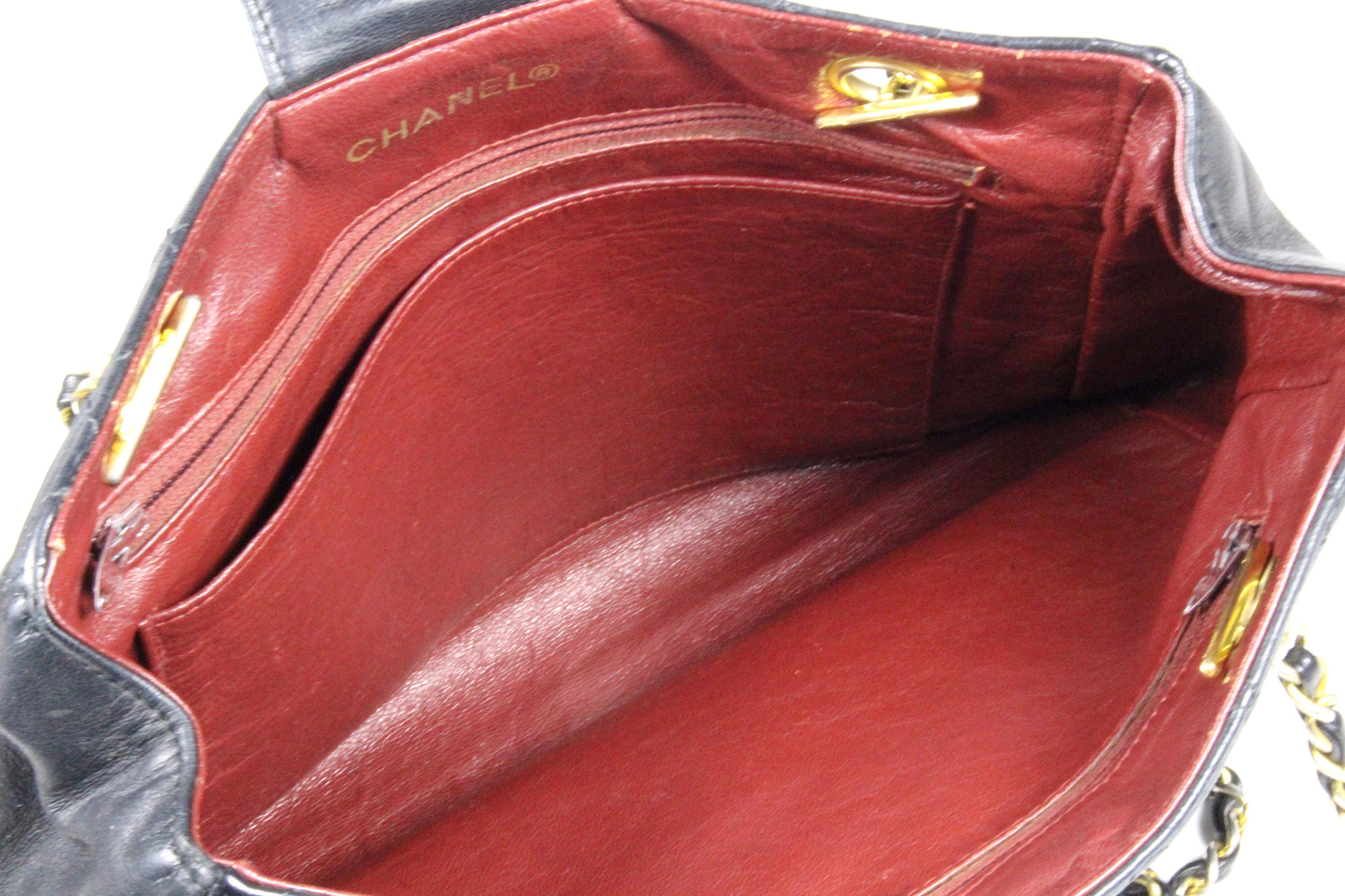 シャネル ヴィンテージ 1990年代 キルティングレザー トートバッグ