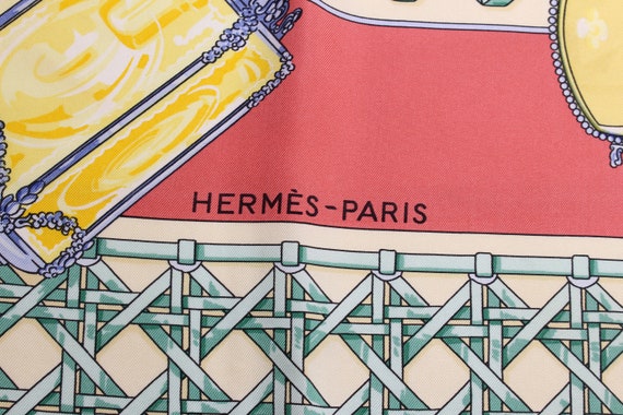Vintage Hermes Silk Scarf Feux De Route Rare 1971 – Carre de Paris