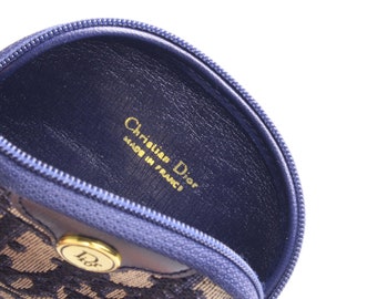 Vintage DIOR Blue Coin Case/Purse for Ladies Fashion Accessory