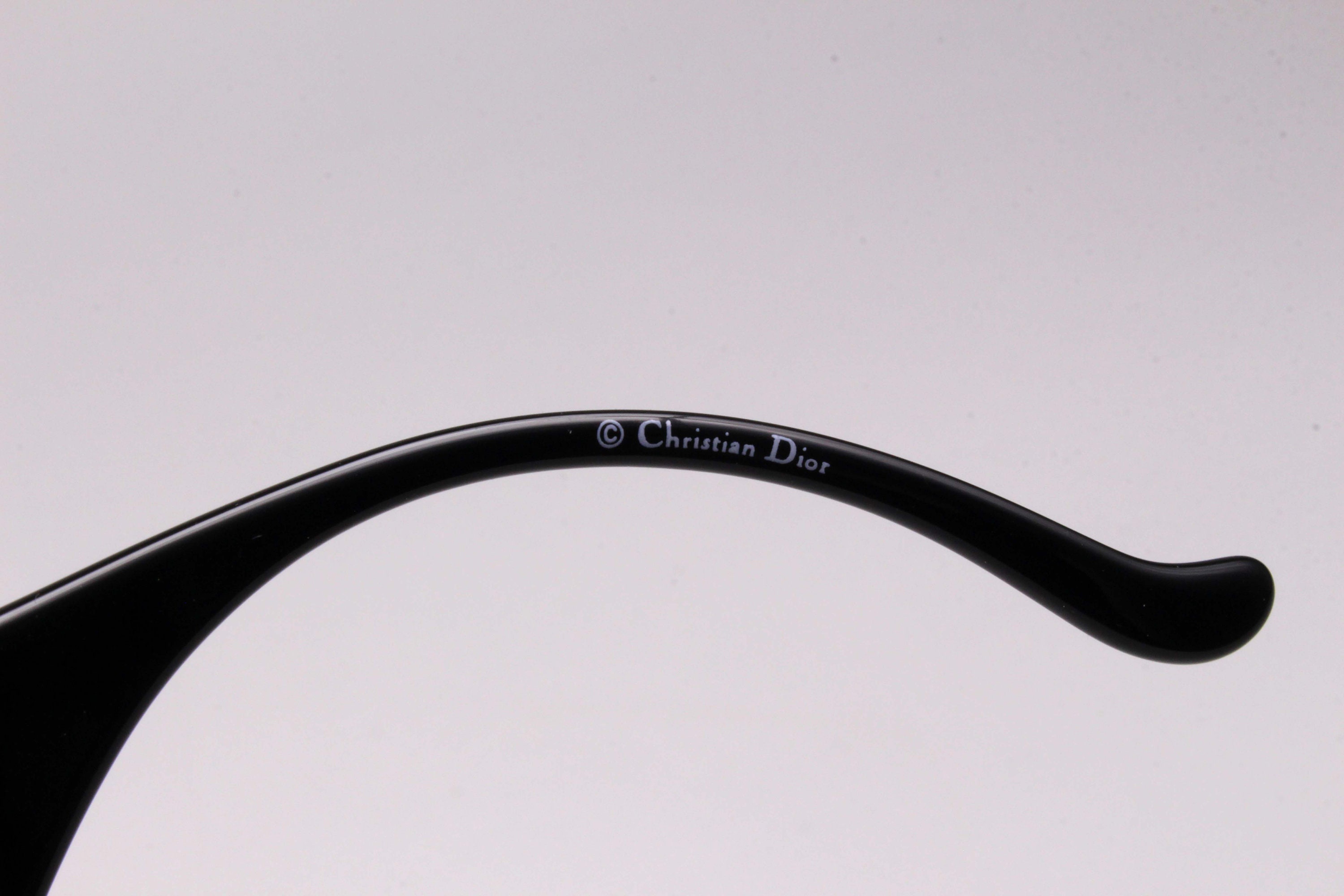 CHRISTIAN DIOR Vintage 2000's SKI 1 Black Sunglasses - Etsy