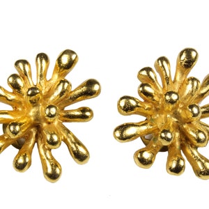 CHRISTIAN LACROIX Vintage Iconic Anemone Earrings