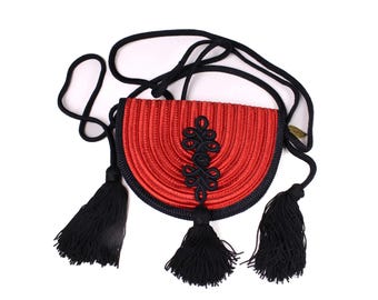YVES SAINT LAURENT pochette vintage Mini Passementerie