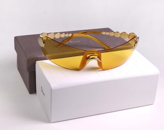 Vintage Christian Dior Ski 1 Sunglasses Full Set Made in Italy in