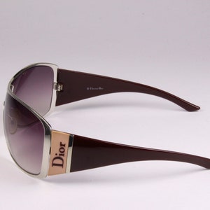 Vintage Christian Dior Sunglasses Subdior 2 CHRISTIAN DIOR SubDior 2 CQEUK Oversized Shield Wrap  main image 4