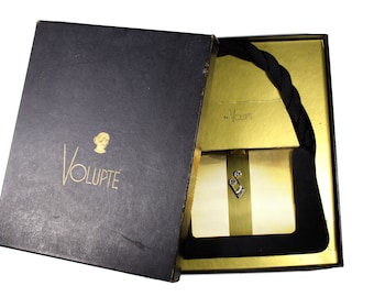 Vintage VOLUPTÉ Vanity Compact Geldbörse mit Musik