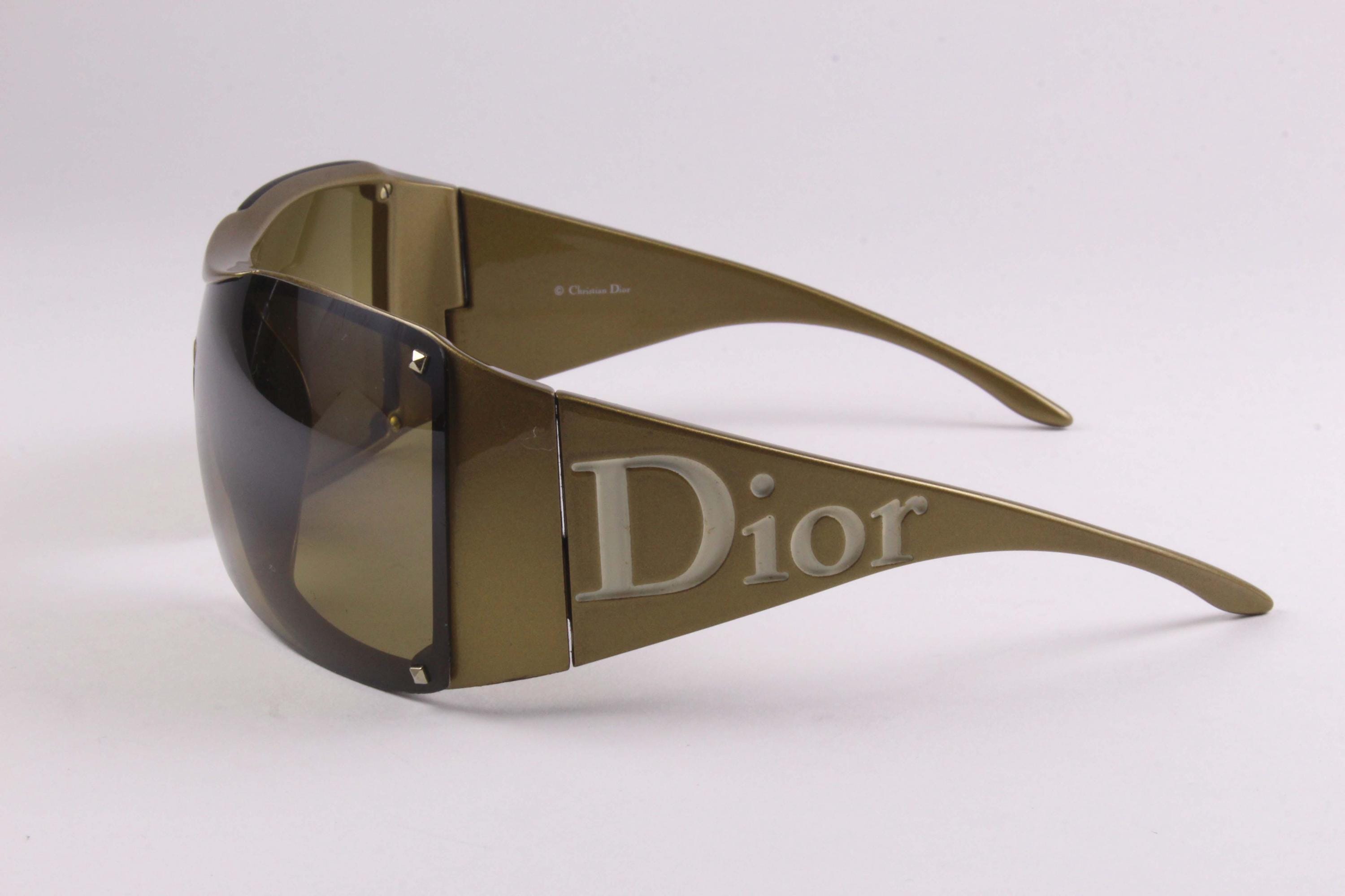 Dior Overshine2 ビンテージサングラス　ユニセックス　ブラウン Dior Overshine2 ビンテージサングラスユニセックスブラウン