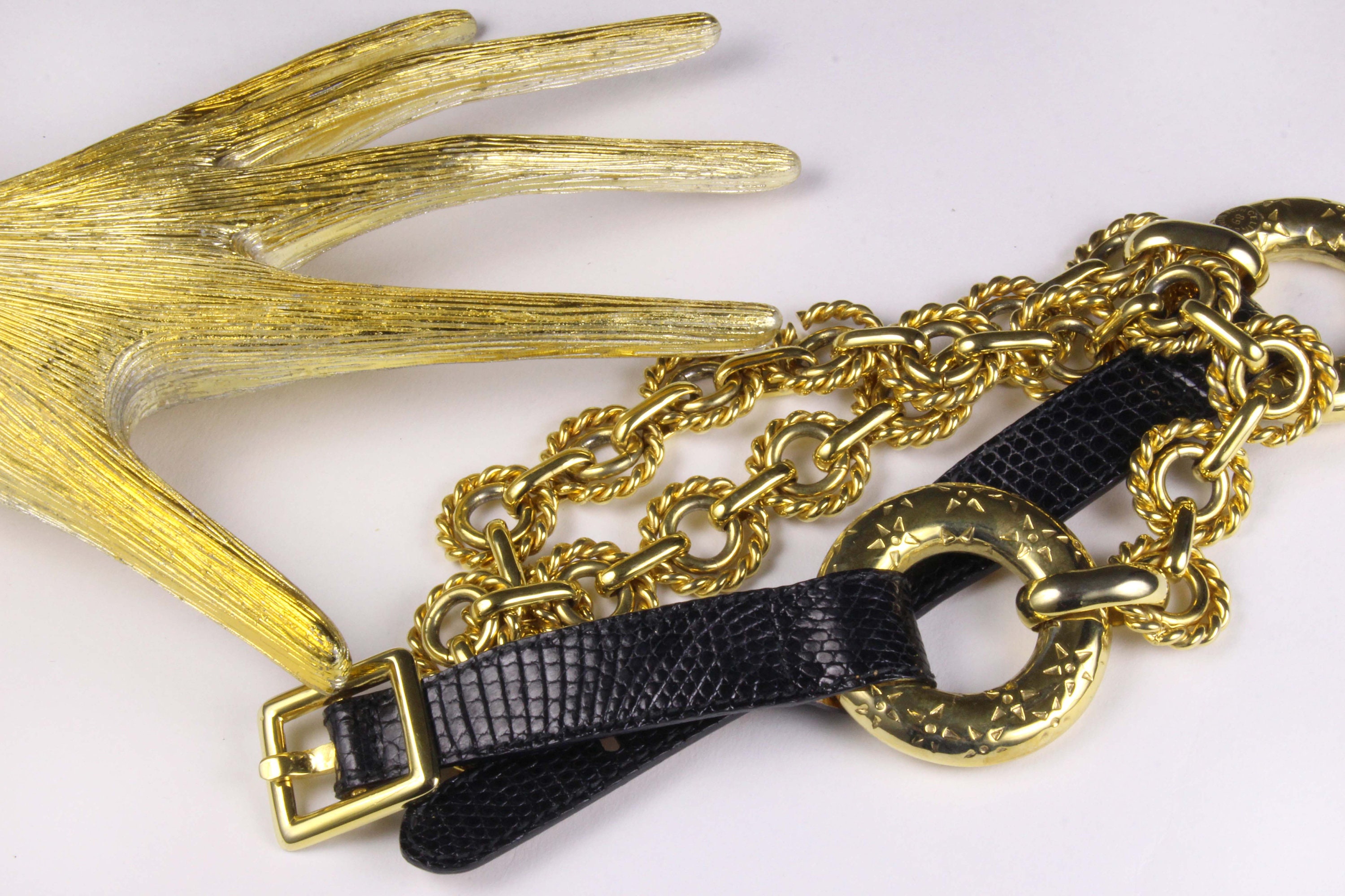 CELINE ヴィンテージ チェーンリンクベルト - Etsy 日本