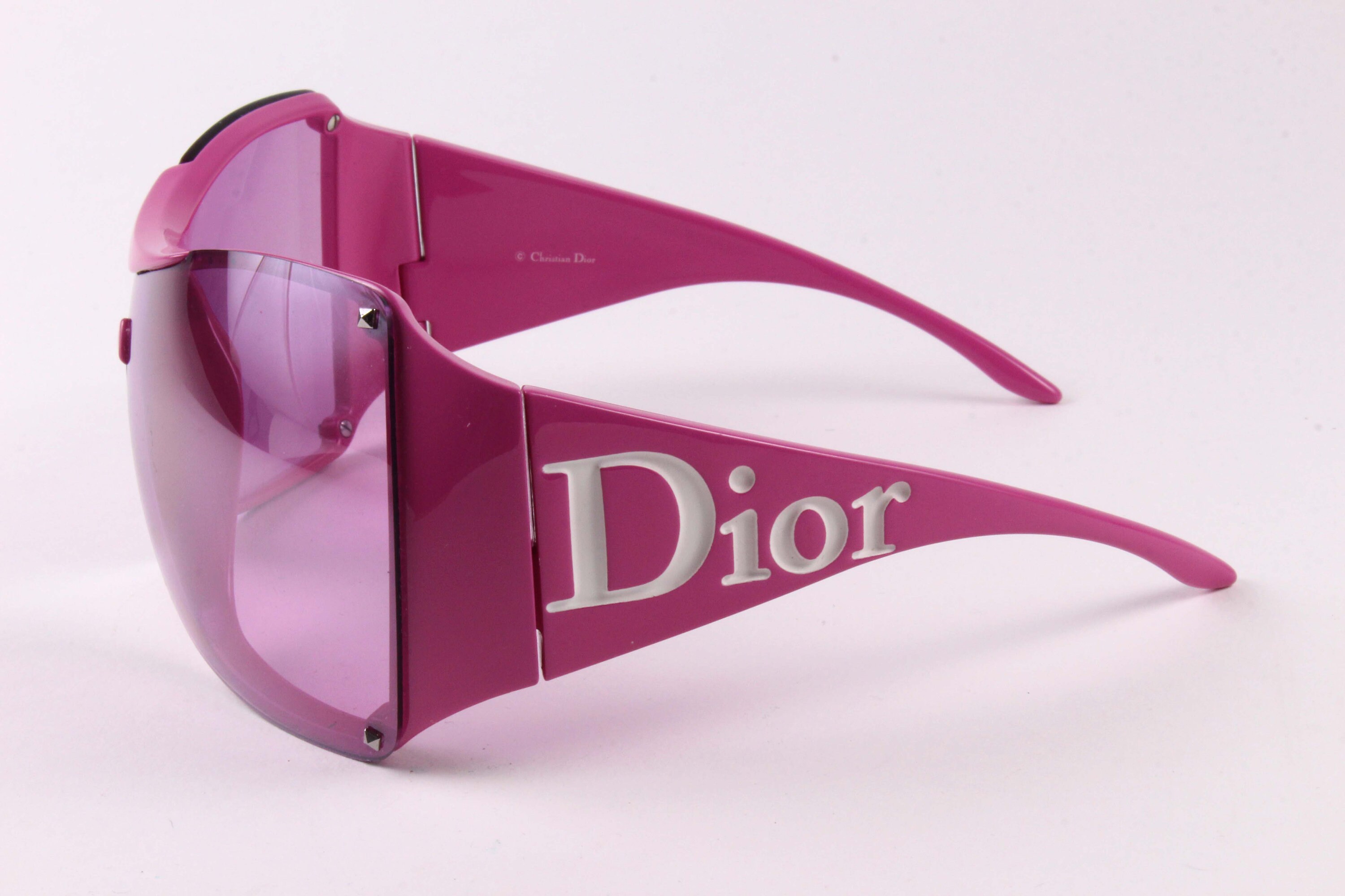 小物 Christian Dior 00s D Logo Sunglasses CHRISTIAN DIOR HOLOGRAPHIC CD Logo Black Blue Sunglasses