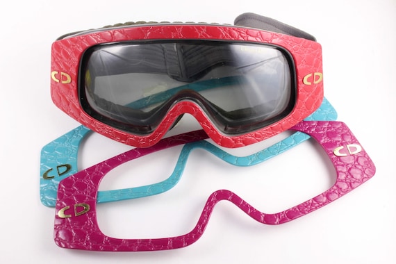 OCCHIALI DA SOLE CHRISTIAN DIOR Vintage anni 80 cambio sci Etsy