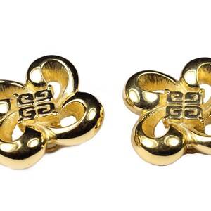 GIVENCHY Vintage Gold Plated Earrings