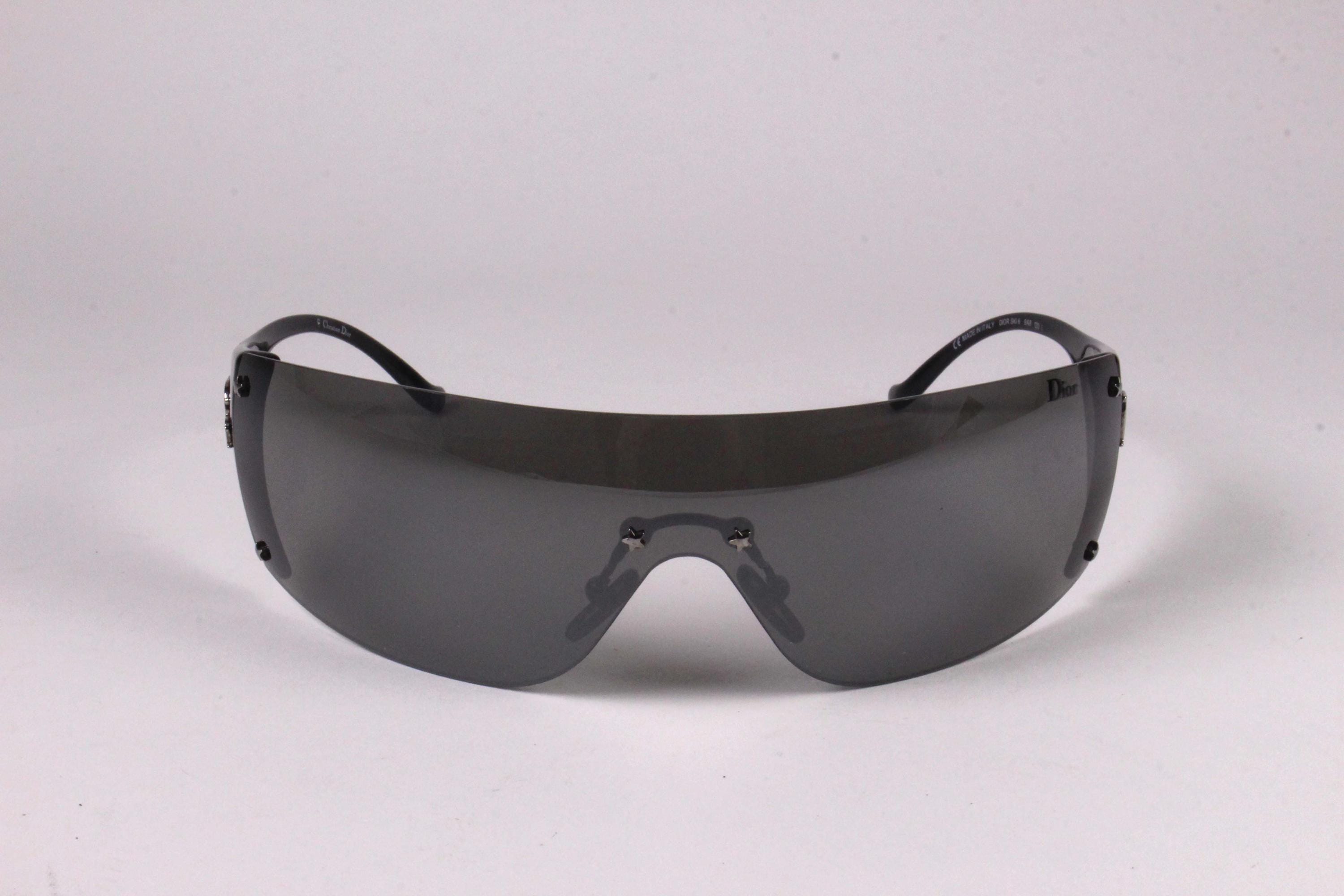 CHRISTIAN DIOR Vintage 2000's Dior Ski 6 Black Mask