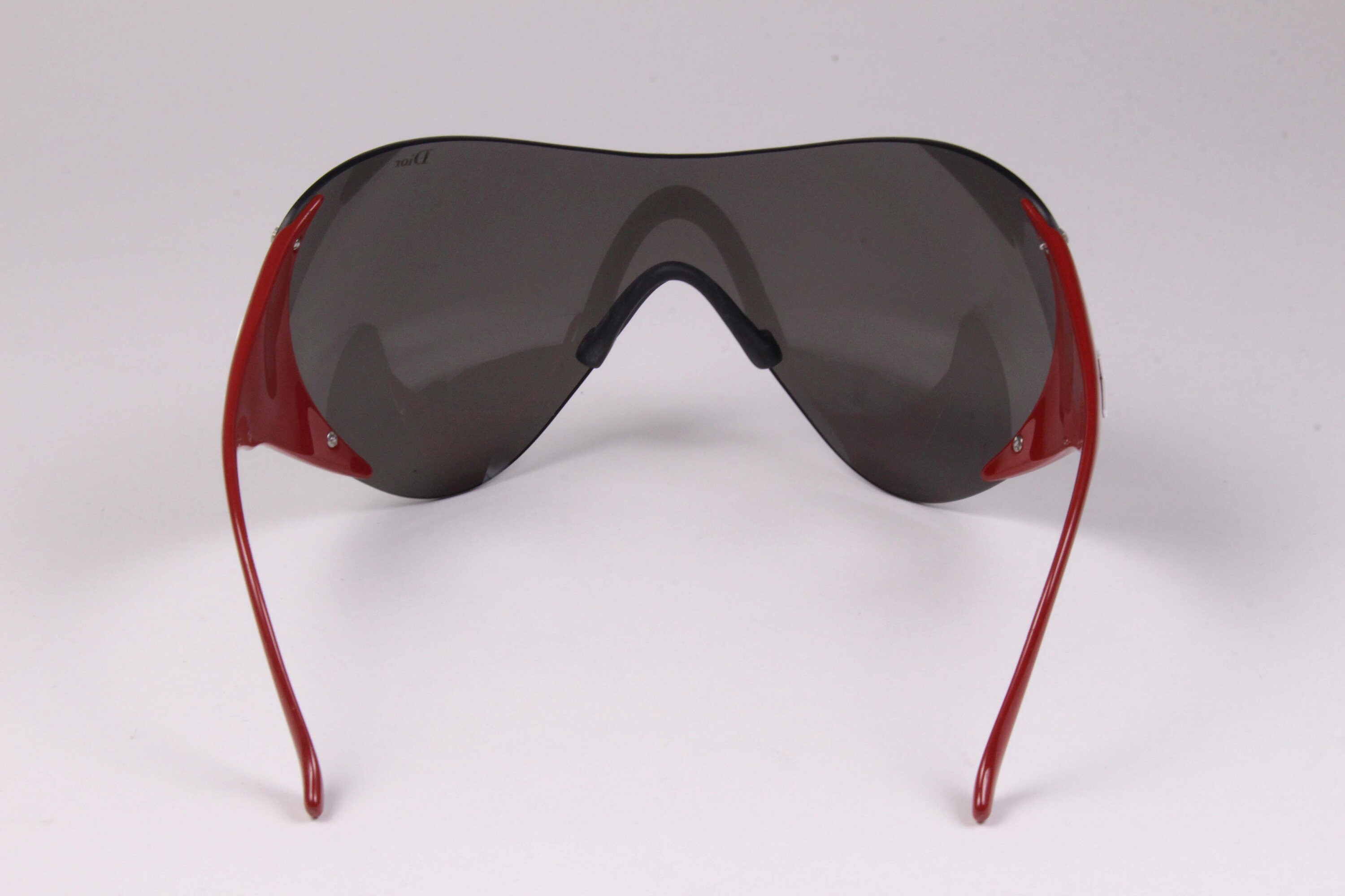 Dior SKI1 スキー用サングラス　中古品 CHRISTIAN DIOR Vintage 2000's SKI 1 Red Sunglasses - Etsy