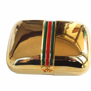 GUCCI Vintage 1980's Travel Soap Case Holder