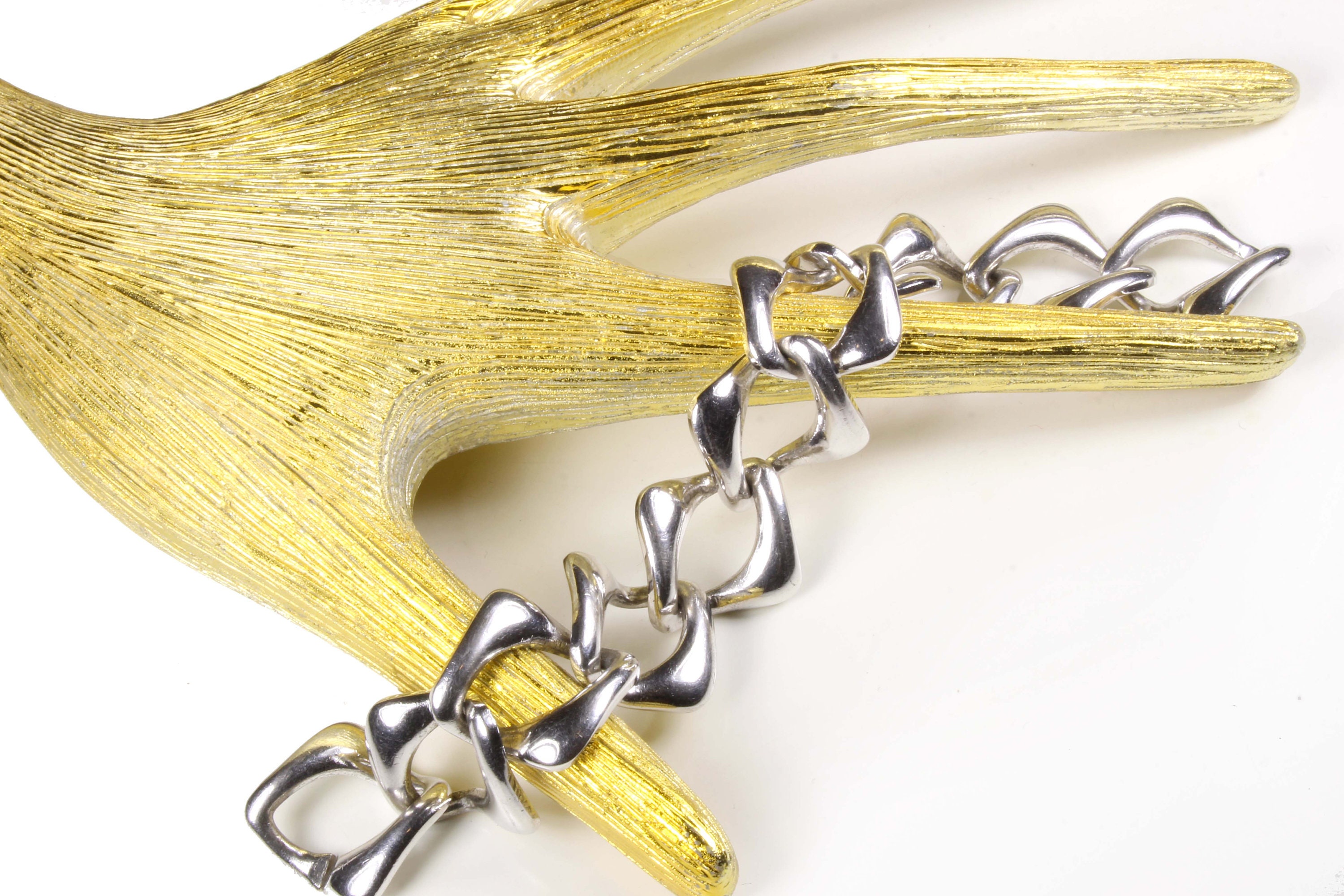 【vintage】イヴサンローラン　喜平ブレスレット　1/20 14k 刻印 vintage】イヴサンローラン 喜平ブレスレット 1/20 14k 刻印