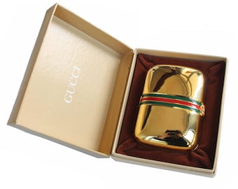 Vintage Gucci Sterling Silver Pill Box, 925 Hallmarked Silver