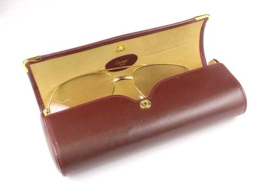 CARTIER Vintage 80's Eyeglasses Gold Plated Vendome Aviator CARTIER Vintage 80's Eyeglasses Gold Plated Vendome Aviator