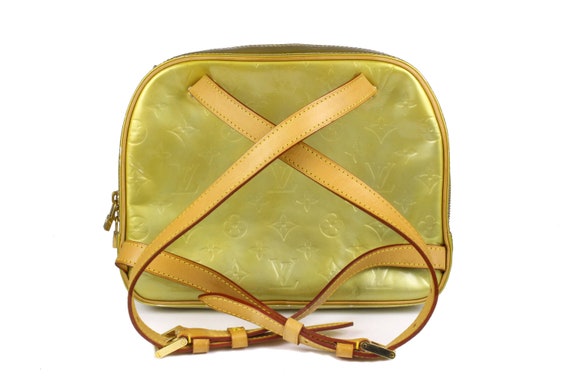 Louis Vuitton Orange-Yellow Monogram Vernis Murray Mini Backpack