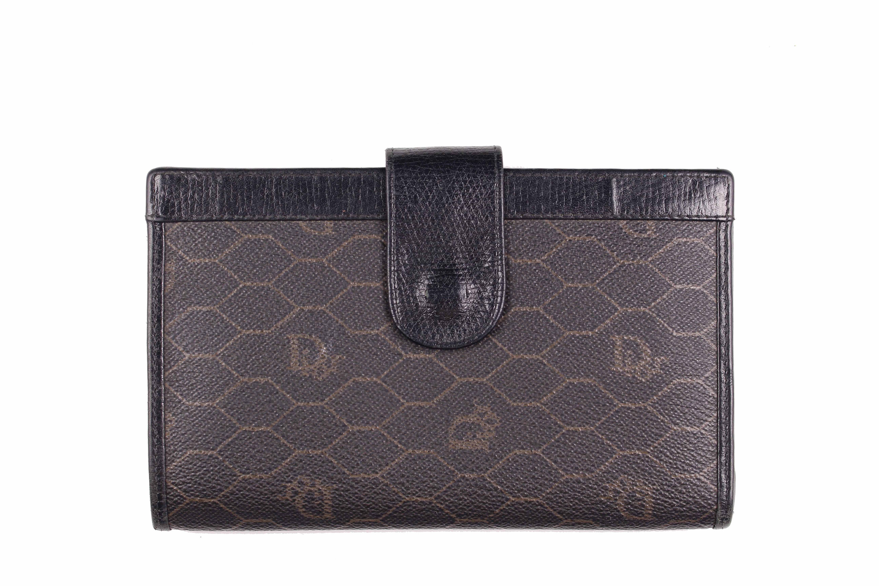 GUCCI black monogram canvas bag – Vintage Carwen