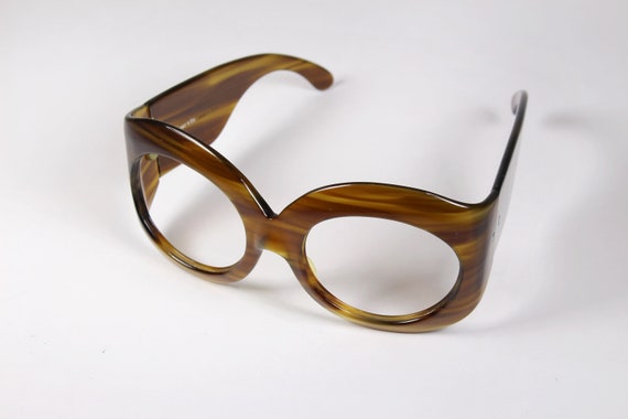 Vintage 60-70s SERVIN Oversized Sunglasses - image 6