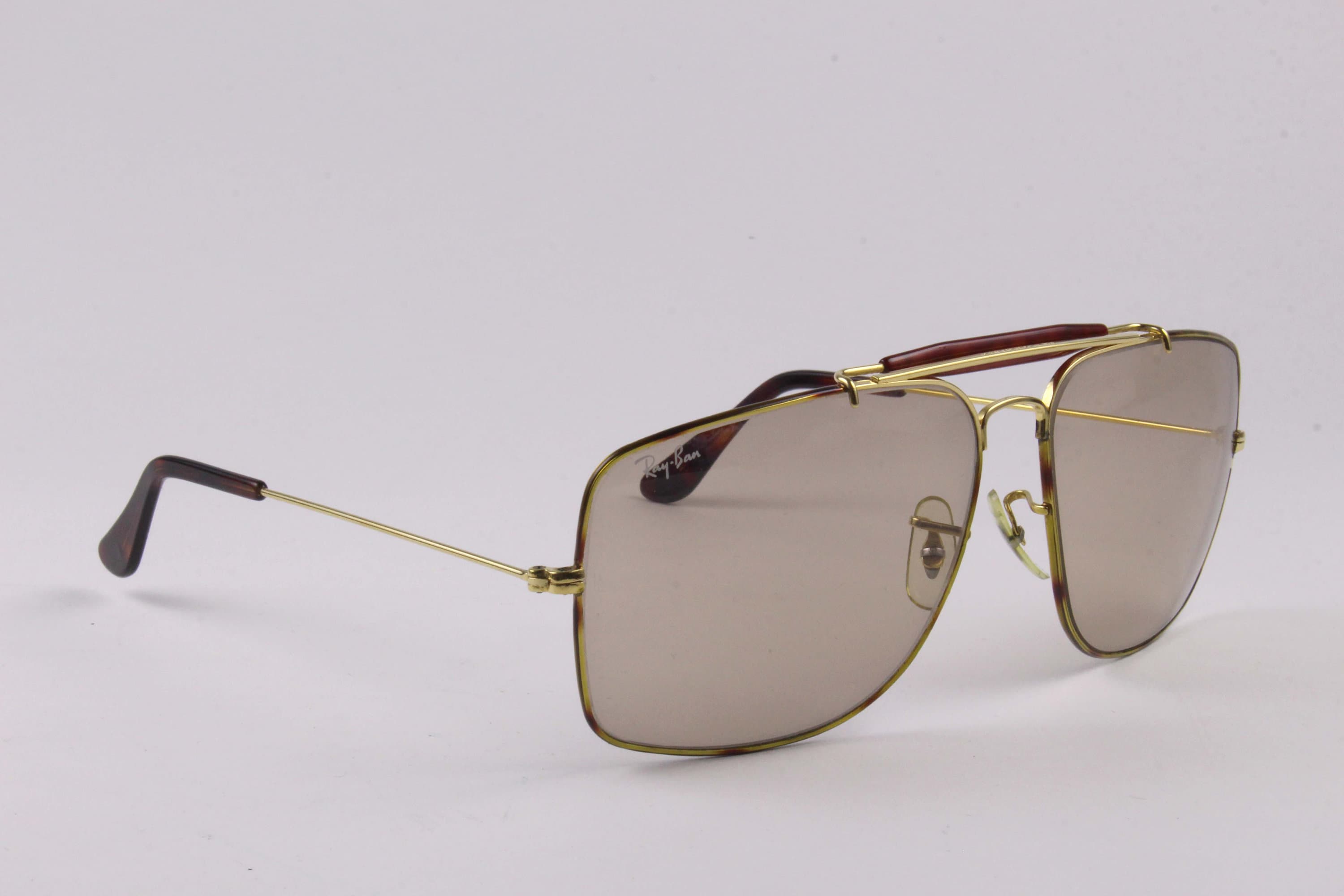 希少✨Rey-Ban Vintage AVIATOR 80s B&L USA Ray-Ban USA Vintage 1980s B&L Aviator Driver TGM Outdoorsman I