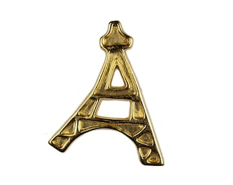 YVES SAINT LAURENT Eiffel Tower Vintage Brooch
