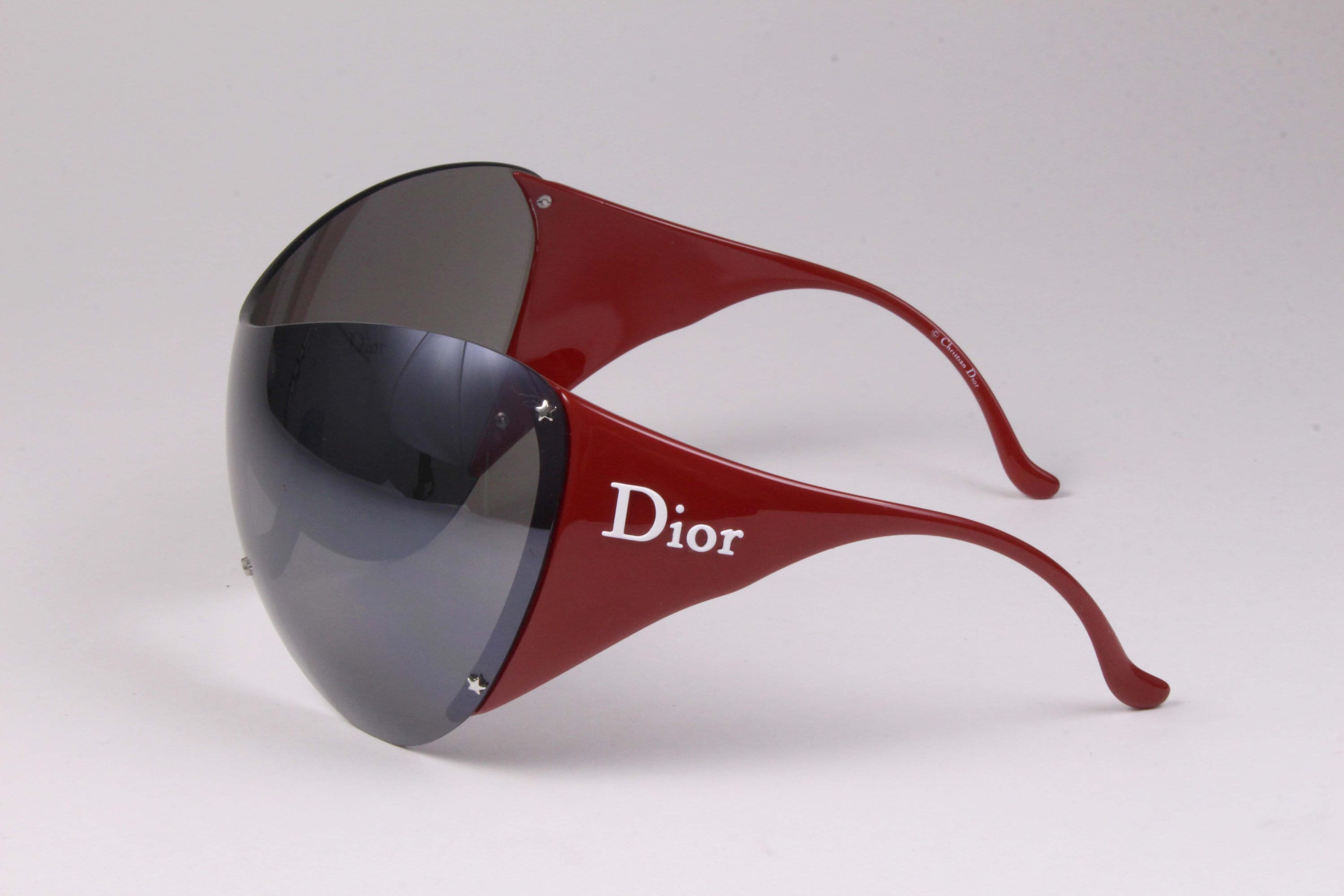 Dior SKI1 スキー用サングラス　中古品 CHRISTIAN DIOR Vintage 2000's SKI 1 Red Sunglasses - Etsy